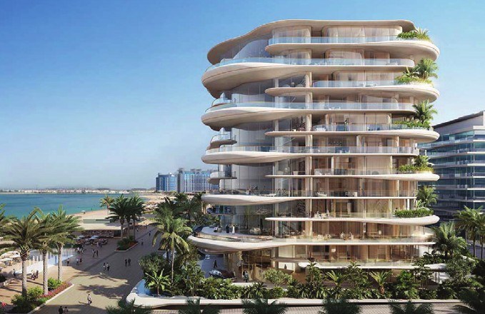 Palm Flower — Marley project reference, Dubai, UAE