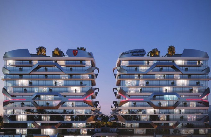 Tonino Lamborghini Residence — Marley project reference, Nad Al Sheba, Dubai, UAE